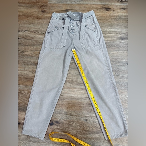 Veronica Beard Rinley Cropped Straight Leg High Rise Pants Sz 27 - Picture 9 of 13